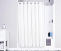 White FlexHook PEVA Shower Curtain 13 White FlexHook PEVA Shower Curtain -Cuisinart Store 810504075 6