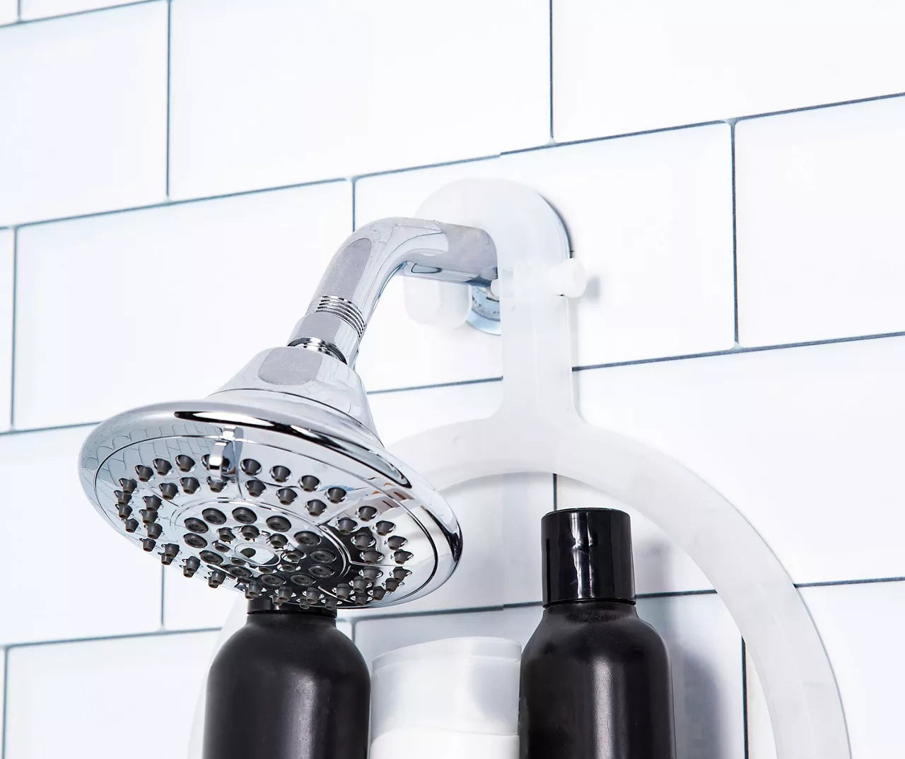 Frosted Hanging Shower Caddy 2 Frosted Hanging Shower Caddy - Image 2