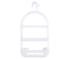 Frosted Hanging Shower Caddy