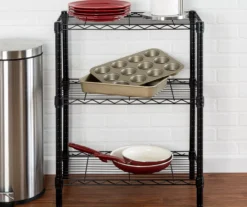 Black 3-Tier Adjustable Shelving Unit -Cuisinart Store 810505130 3
