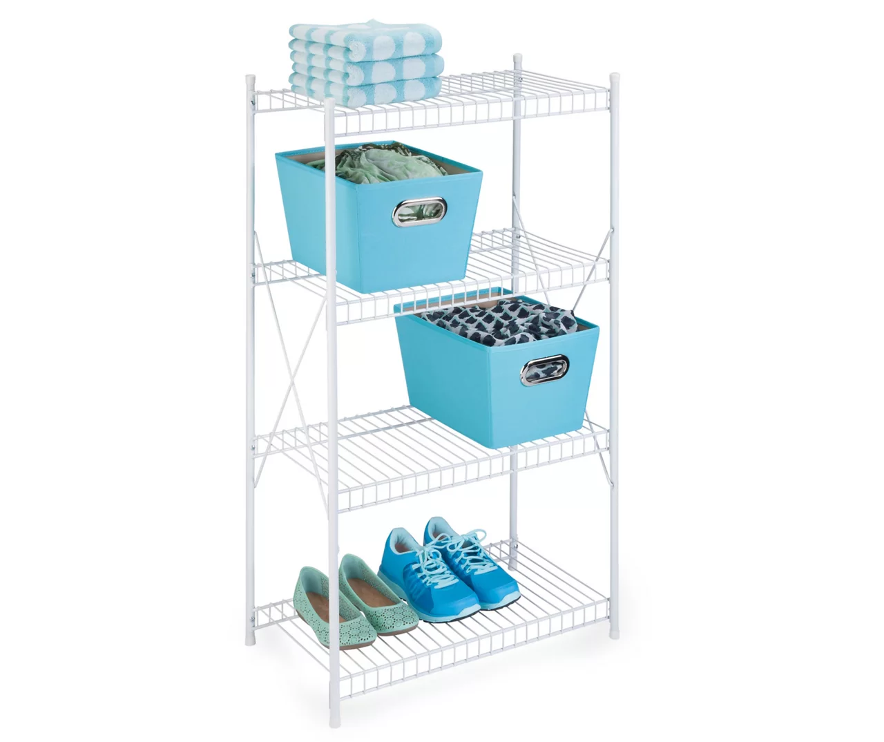 4-Tier Storage Shelf 1 4-Tier Storage Shelf