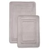 Titanium 2-Piece Memory Foam Bath Mat Set