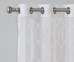 Broyhill Geo Sheer Grommet Curtain Panel Pair -Cuisinart Store 810507477 3