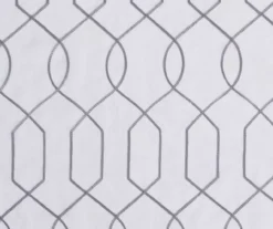 Broyhill Geo Sheer Grommet Curtain Panel Pair -Cuisinart Store 810507511 2