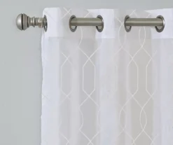 Broyhill Geo Sheer Grommet Curtain Panel Pair -Cuisinart Store 810507512 3