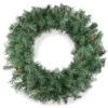 24" Minetoba Pine Light-Up Wreath
