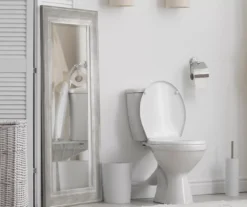 Leighton White Distressed Wall Mirror -Cuisinart Store 810509326 3