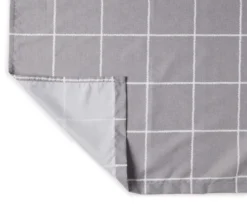 Gray Ronan Valance & Tier 3-Piece Curtain Set -Cuisinart Store 810511103 2