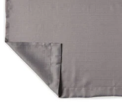 Gray Tucker Valance & Tier 3-Piece Curtain Set 5 Gray Tucker Valance & Tier 3-Piece Curtain Set -Cuisinart Store 810511406 2