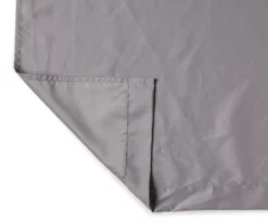 Gray Marla Valance & Tier 3-Piece Curtain Set -Cuisinart Store 810511410 2