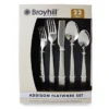 Addison Hammered 22-Piece Flatware Set