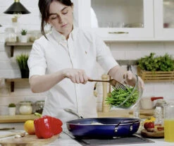 Blue Granitestone Diamond 14" Frying Pan -Cuisinart Store 810516388 3