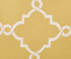 Sereno Fretwork Yellow Light-Filtering Grommet Curtain Panel, (95") 18 Sereno Fretwork Yellow Light-Filtering Grommet Curtain Panel, (95") -Cuisinart Store 810518008 810518009 810518010 6