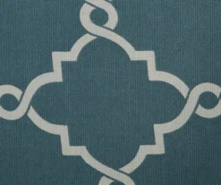 Sereno Fretwork Blue Light-Filtering Grommet Curtain Panel, (95") 18 Sereno Fretwork Blue Light-Filtering Grommet Curtain Panel, (95") -Cuisinart Store 810518012 810517719 810517720 6 1