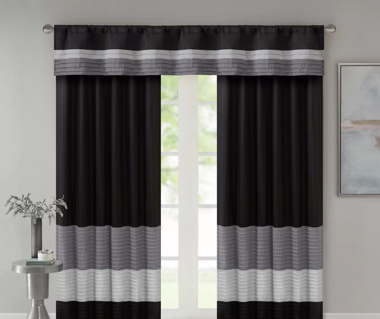 Salem Pintuck Rod Pocket Valance 18 Salem Pintuck Rod Pocket Valance - Image 18