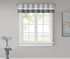 Salem Pintuck Rod Pocket Valance 25 Salem Pintuck Rod Pocket Valance -Cuisinart Store 810518018