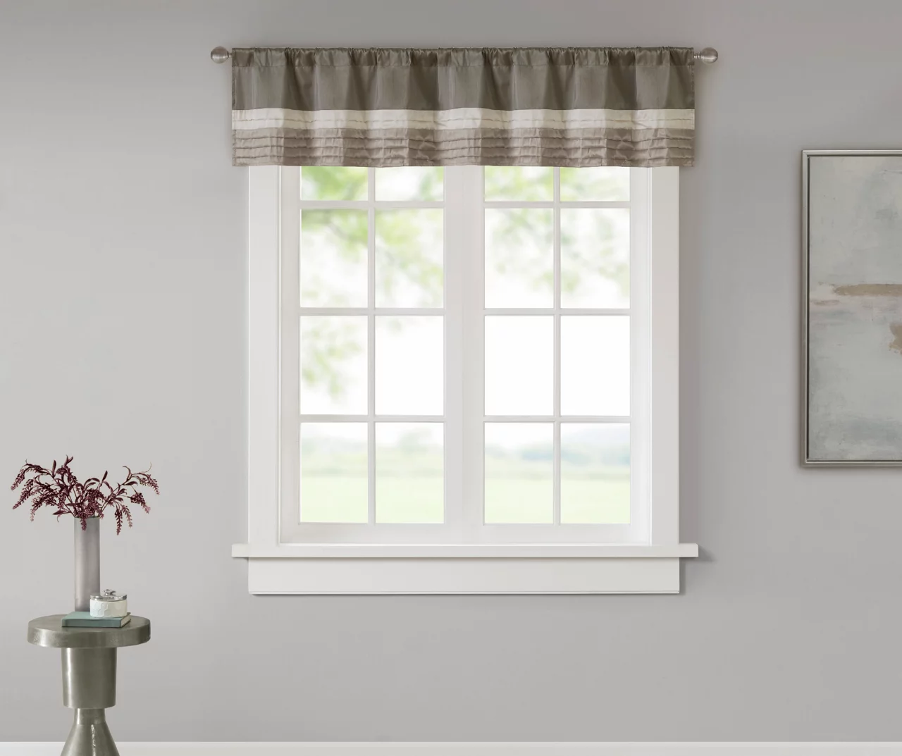 Salem Pintuck Rod Pocket Valance 10 Salem Pintuck Rod Pocket Valance - Image 10