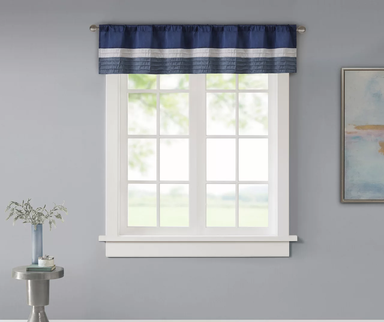 Salem Pintuck Rod Pocket Valance 8 Salem Pintuck Rod Pocket Valance - Image 8