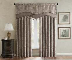 Valerie Beaded Rod Pocket Valance -Cuisinart Store 810518036 4