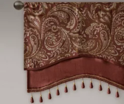 Valerie Beaded Rod Pocket Valance -Cuisinart Store 810518037 2