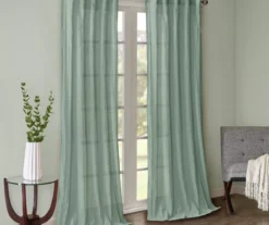 Avery Crushed Sheer Rod Pocket Curtain Panel Pair 32 Avery Crushed Sheer Rod Pocket Curtain Panel Pair -Cuisinart Store 810518041 810518038 810518042 7