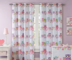 Striking Owl Blackout Grommet Curtain Panel 9 Striking Owl Blackout Grommet Curtain Panel -Cuisinart Store 810518073 810518074 2