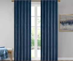 Bryce Velvet Room-Darkening Rod Pocket Curtain Panel Pair 22 Bryce Velvet Room-Darkening Rod Pocket Curtain Panel Pair -Cuisinart Store 810518085 810518086 810518087