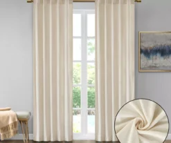 Bryce Velvet Room-Darkening Rod Pocket Curtain Panel Pair 25 Bryce Velvet Room-Darkening Rod Pocket Curtain Panel Pair -Cuisinart Store 810518129 810518106 810518083 3 1