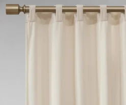 Bryce Velvet Ivory Room-Darkening Rod Pocket Curtain Panel Pair, (63") 14 Bryce Velvet Ivory Room-Darkening Rod Pocket Curtain Panel Pair, (63") -Cuisinart Store 810518129 810518106 810518083 5 3