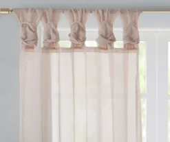 Persis Voile Sheer Twisted Tab Curtain Panel Pair 22 Persis Voile Sheer Twisted Tab Curtain Panel Pair -Cuisinart Store 810518131 810518132 810518133 2