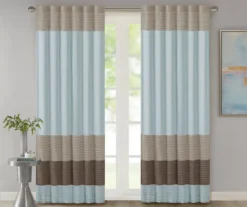 Salem Pintuck Light-Filtering Rod Pocket Curtain Panel, (84") 22 Salem Pintuck Light-Filtering Rod Pocket Curtain Panel, (84") -Cuisinart Store 810518144