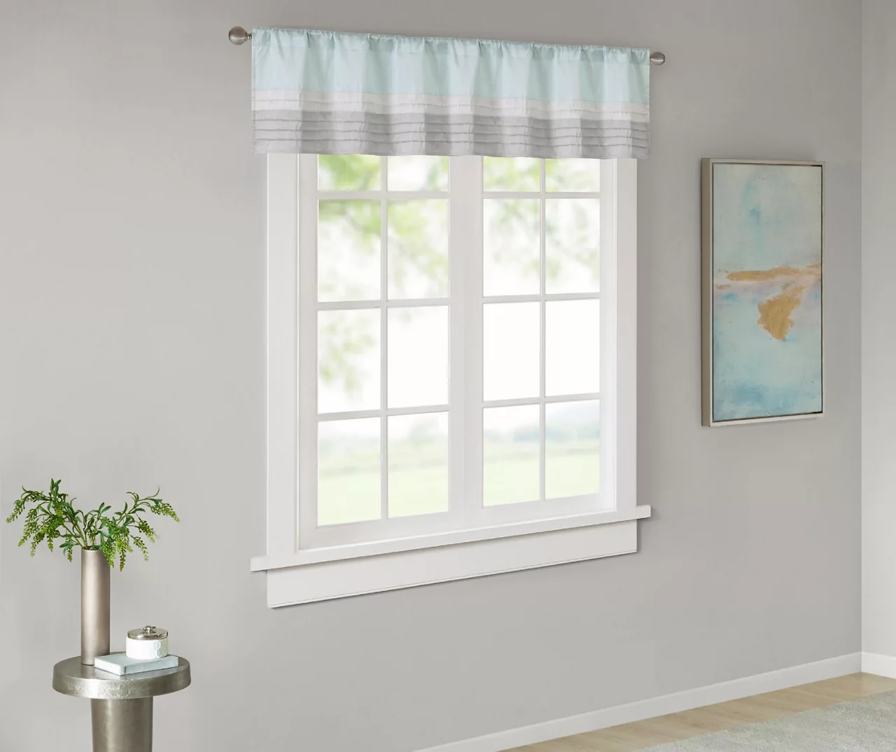 Salem Pintuck Rod Pocket Valance 12 Salem Pintuck Rod Pocket Valance - Image 12