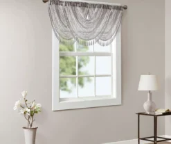 Clarissa Diamond Waterfall Valance 24 Clarissa Diamond Waterfall Valance -Cuisinart Store 810518158 1 1