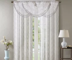 Clarissa Diamond Waterfall Valance 37 Clarissa Diamond Waterfall Valance -Cuisinart Store 810518167 4 1