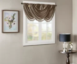 Gail Rod Pocket Waterfall Valance, (46") 25 Gail Rod Pocket Waterfall Valance, (46") -Cuisinart Store 810518168 1