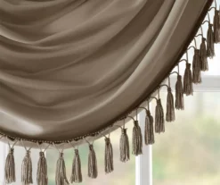 Gail Rod Pocket Waterfall Valance, (46") 27 Gail Rod Pocket Waterfall Valance, (46") -Cuisinart Store 810518168 3