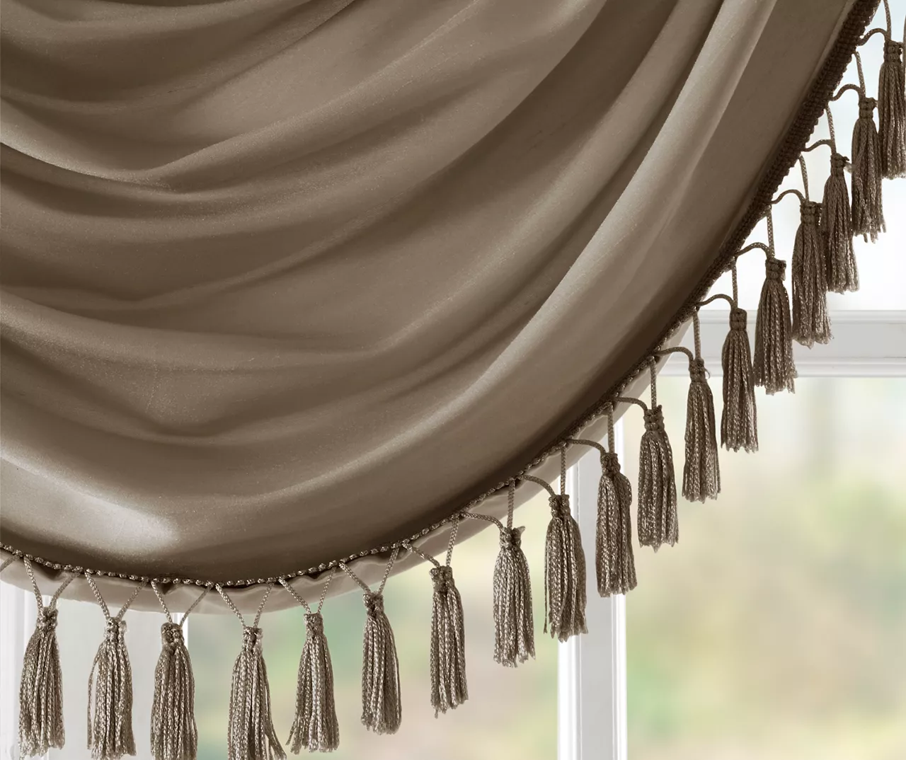 Gail Rod Pocket Waterfall Valance, (46") 8 Gail Rod Pocket Waterfall Valance, (46") - Image 8