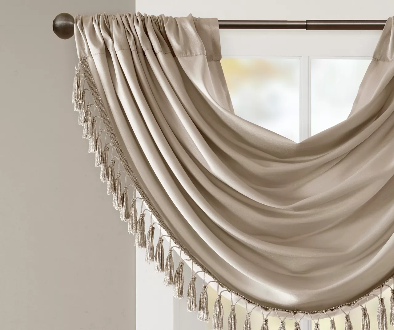Gail Rod Pocket Waterfall Valance, (46") 10 Gail Rod Pocket Waterfall Valance, (46") - Image 10