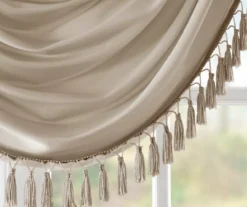 Gail Rod Pocket Waterfall Valance, (46") 30 Gail Rod Pocket Waterfall Valance, (46") -Cuisinart Store 810518169 3