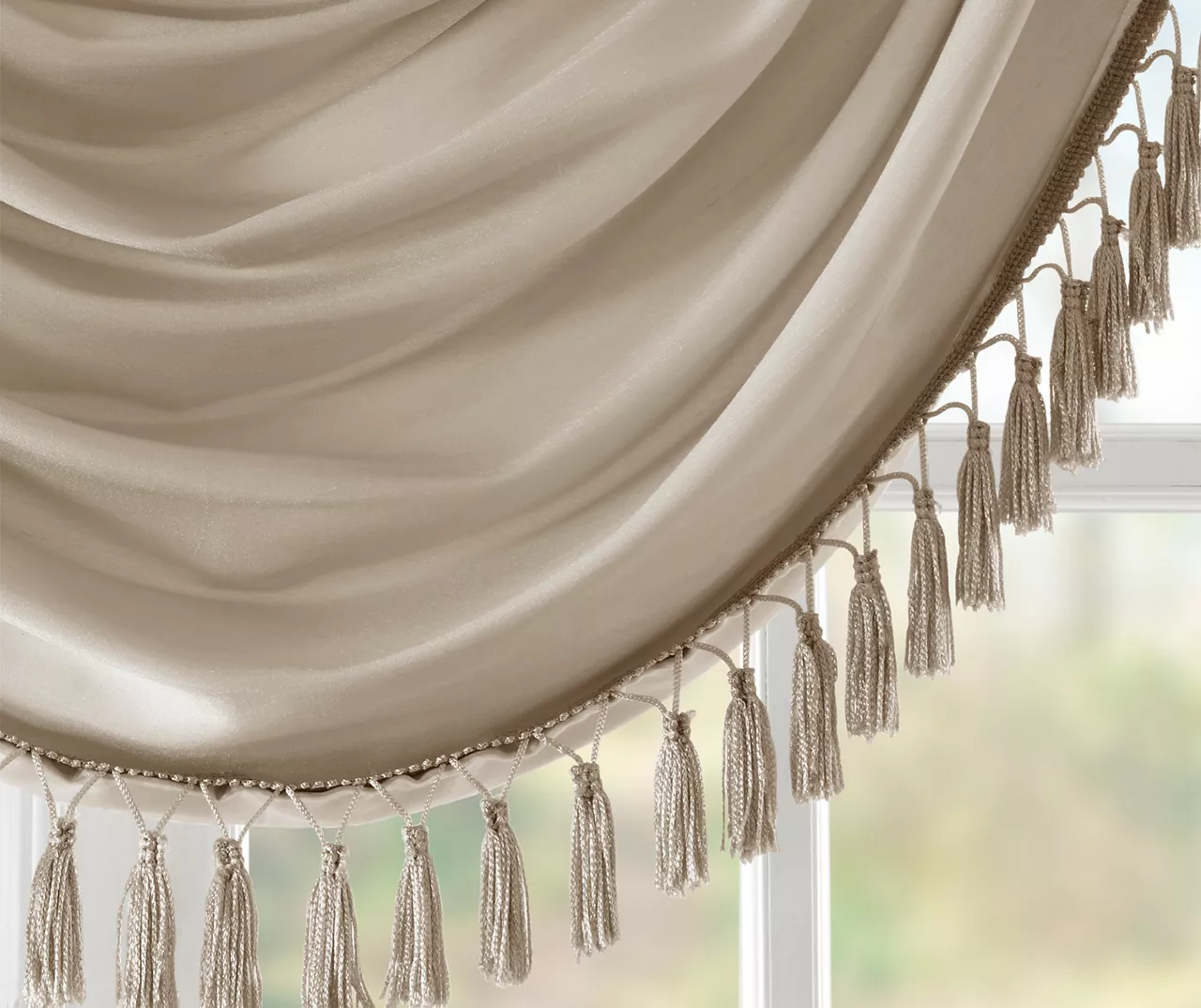 Gail Rod Pocket Waterfall Valance, (46") 11 Gail Rod Pocket Waterfall Valance, (46") - Image 11