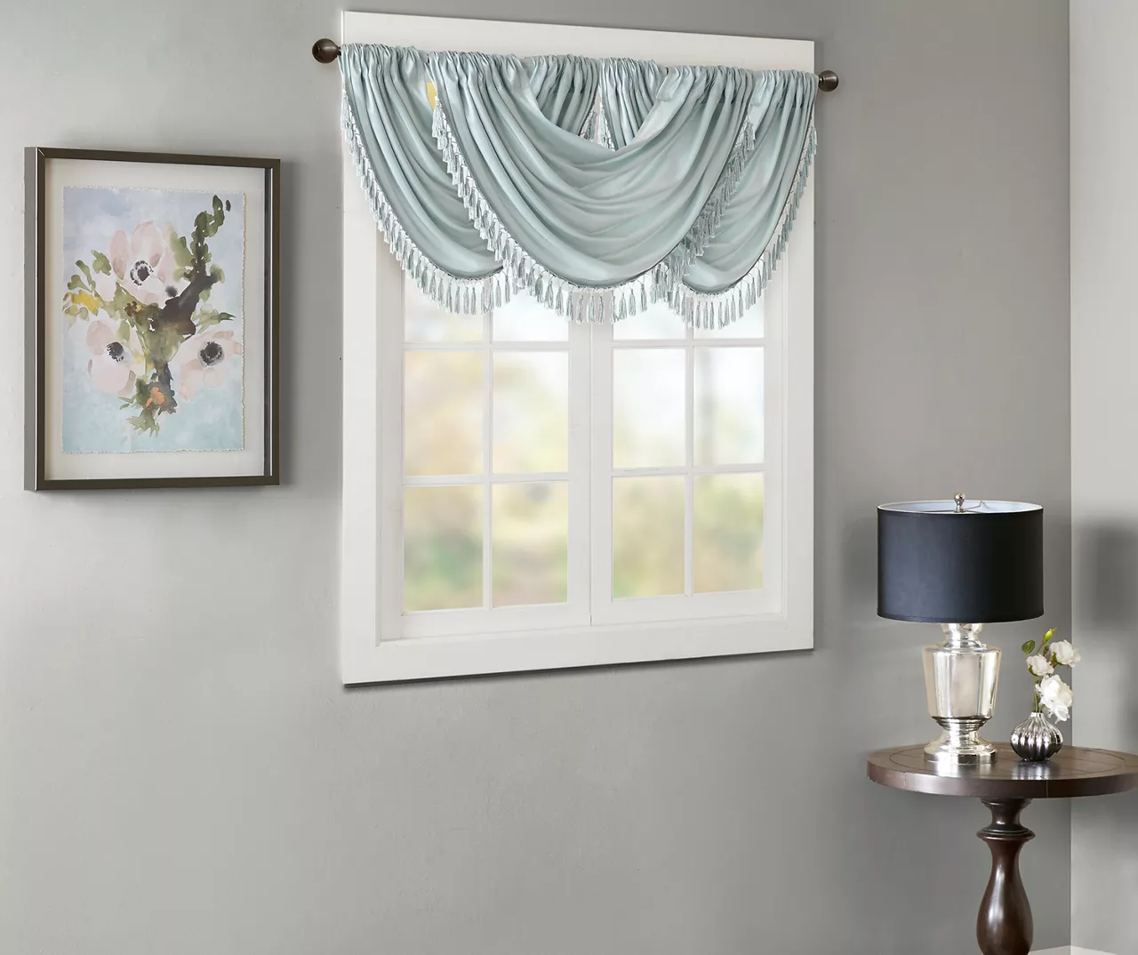 Gail Rod Pocket Waterfall Valance, (46") 12 Gail Rod Pocket Waterfall Valance, (46") - Image 12