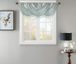 Gail Rod Pocket Waterfall Valance, (46") 22 Gail Rod Pocket Waterfall Valance, (46") -Cuisinart Store 810518170