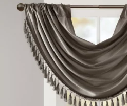 Gail Rod Pocket Waterfall Valance, (46") 35 Gail Rod Pocket Waterfall Valance, (46") -Cuisinart Store 810518171 2