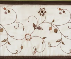 Monroe Embroidered Light-Filtering Rod Pocket Curtain Panel, (84") 39 Monroe Embroidered Light-Filtering Rod Pocket Curtain Panel, (84") -Cuisinart Store 810518174 5