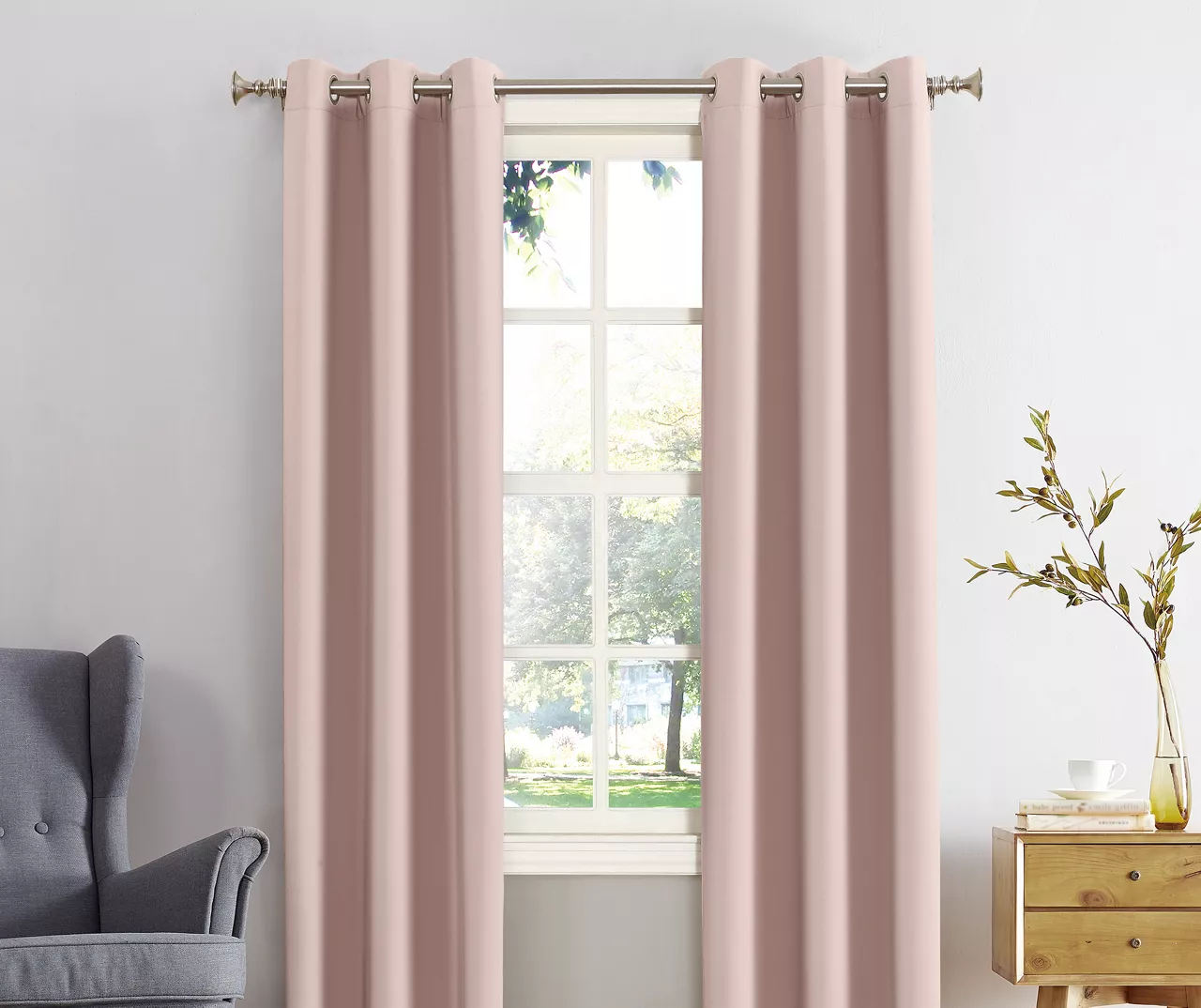 Mariana Blackout Grommet Curtain Panel 9 Mariana Blackout Grommet Curtain Panel - Image 9