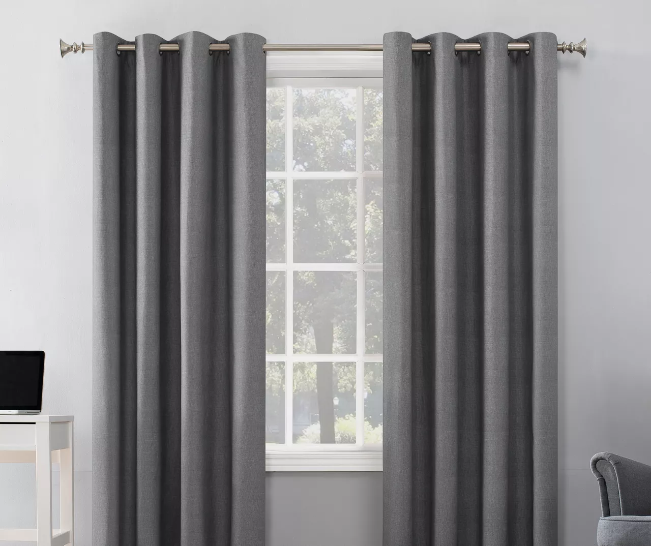 Sun Zero Henley Blackout Curtain Panel 5 Sun Zero Henley Blackout Curtain Panel - Image 5