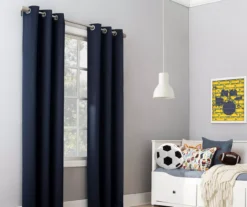 Sun Zero Rinley Blackout Grommet Curtain Panel 25 Sun Zero Rinley Blackout Grommet Curtain Panel -Cuisinart Store 810518481