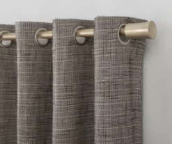 Wilbon Taupe & Cocoa Blackout Curtain Panel, (96") 11 Wilbon Taupe & Cocoa Blackout Curtain Panel, (96") -Cuisinart Store 810518491 2 1