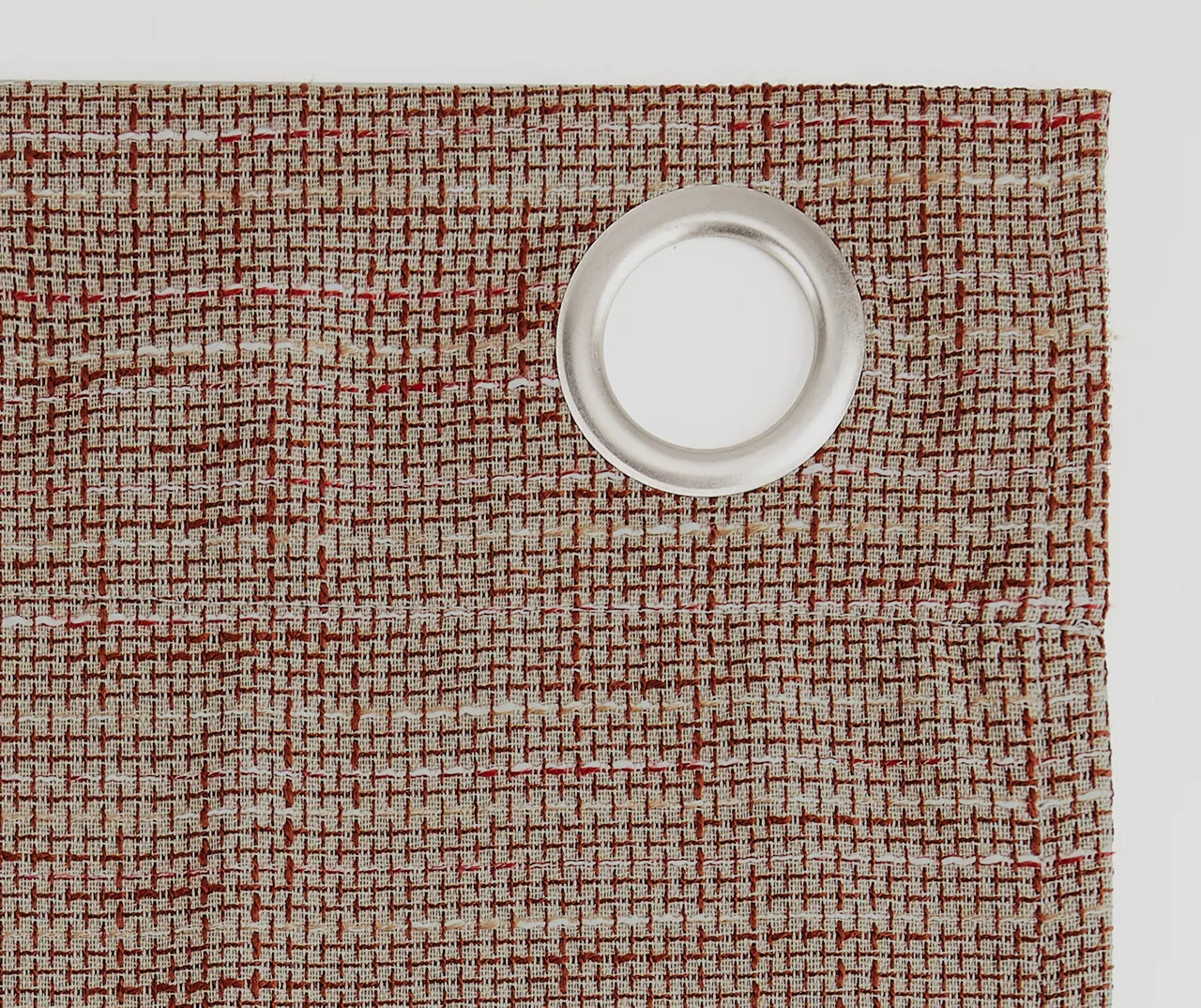 Wilbon Russet Linen Blackout Curtain Panel, (84") 8 Wilbon Russet Linen Blackout Curtain Panel, (84") - Image 8