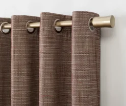 Wilbon Russet Linen Blackout Curtain Panel, (96") 11 Wilbon Russet Linen Blackout Curtain Panel, (96") -Cuisinart Store 810518493 2